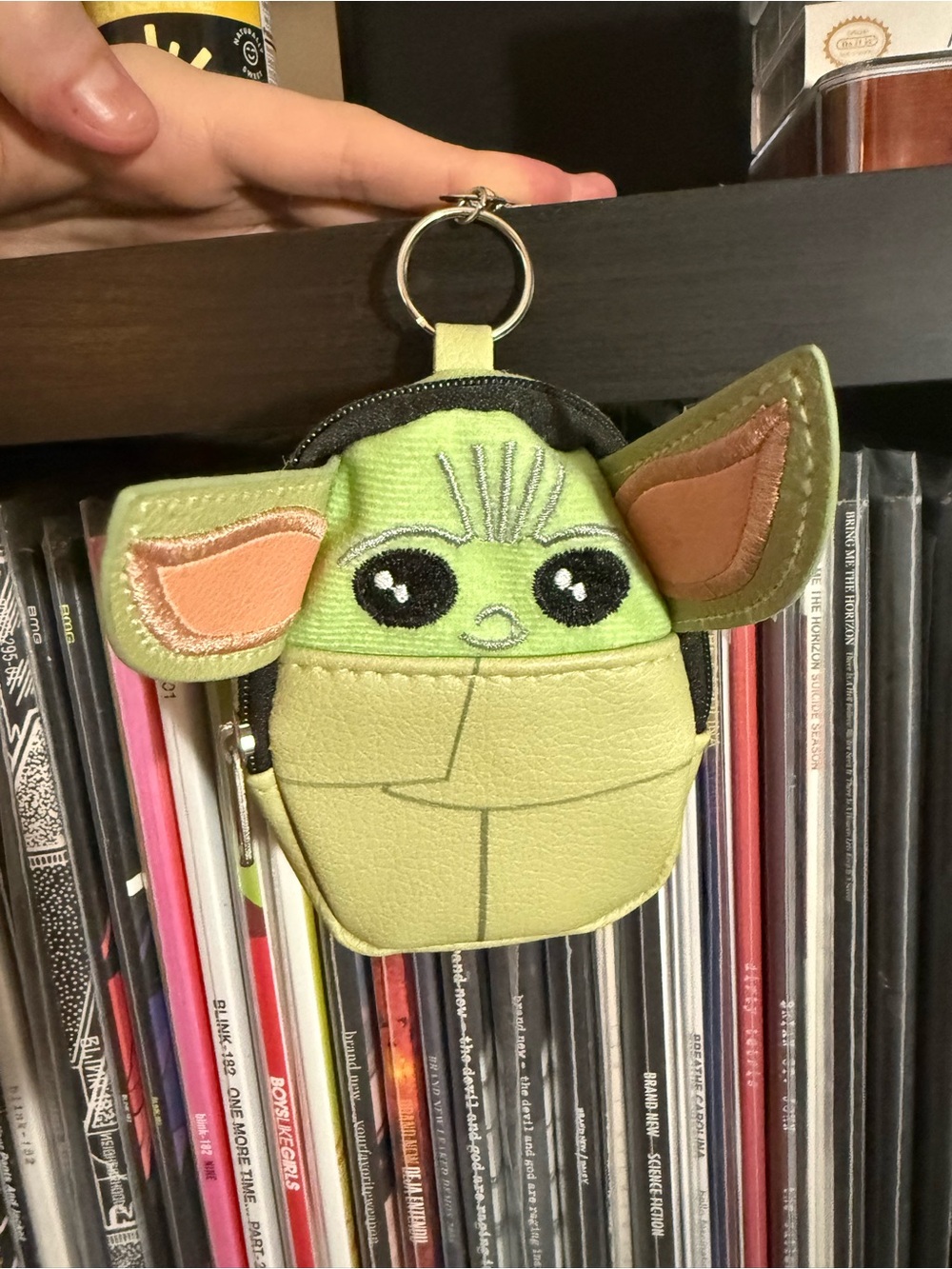 Grogu Star Wars Keychain Coin Purse